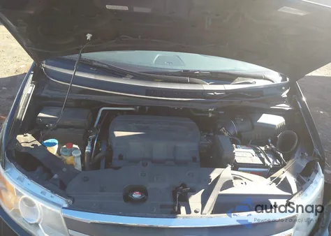 2012 Honda Odyssey Ex-L z USA, uszkodzony, nr VIN 5FNRL5H60CB067627